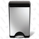 Simplehuman 38 Liter / 10 Gallon Stainless Steel Rectangular Kitchen Step Trash Can | $80 | Amazon